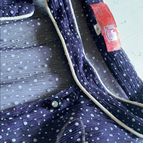 Sheer Dotted Dress - Picture 6 of 7